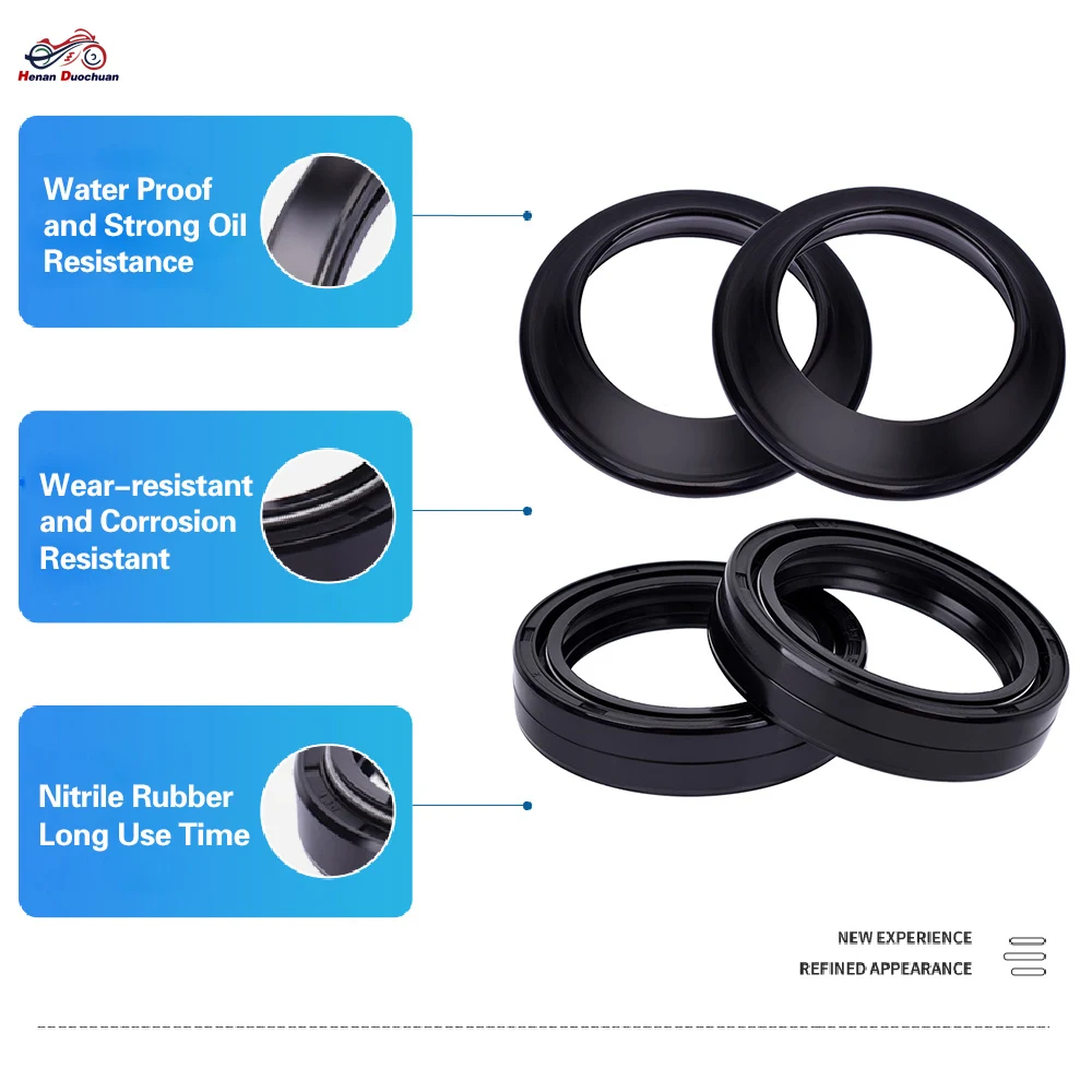 

39x52x11 Motorcycle Front Fork Oil Seal 39 52 Dust Cover For Honda 51490-MG2-305 For Harley-Davidson 45378-87 XL 883 XL883