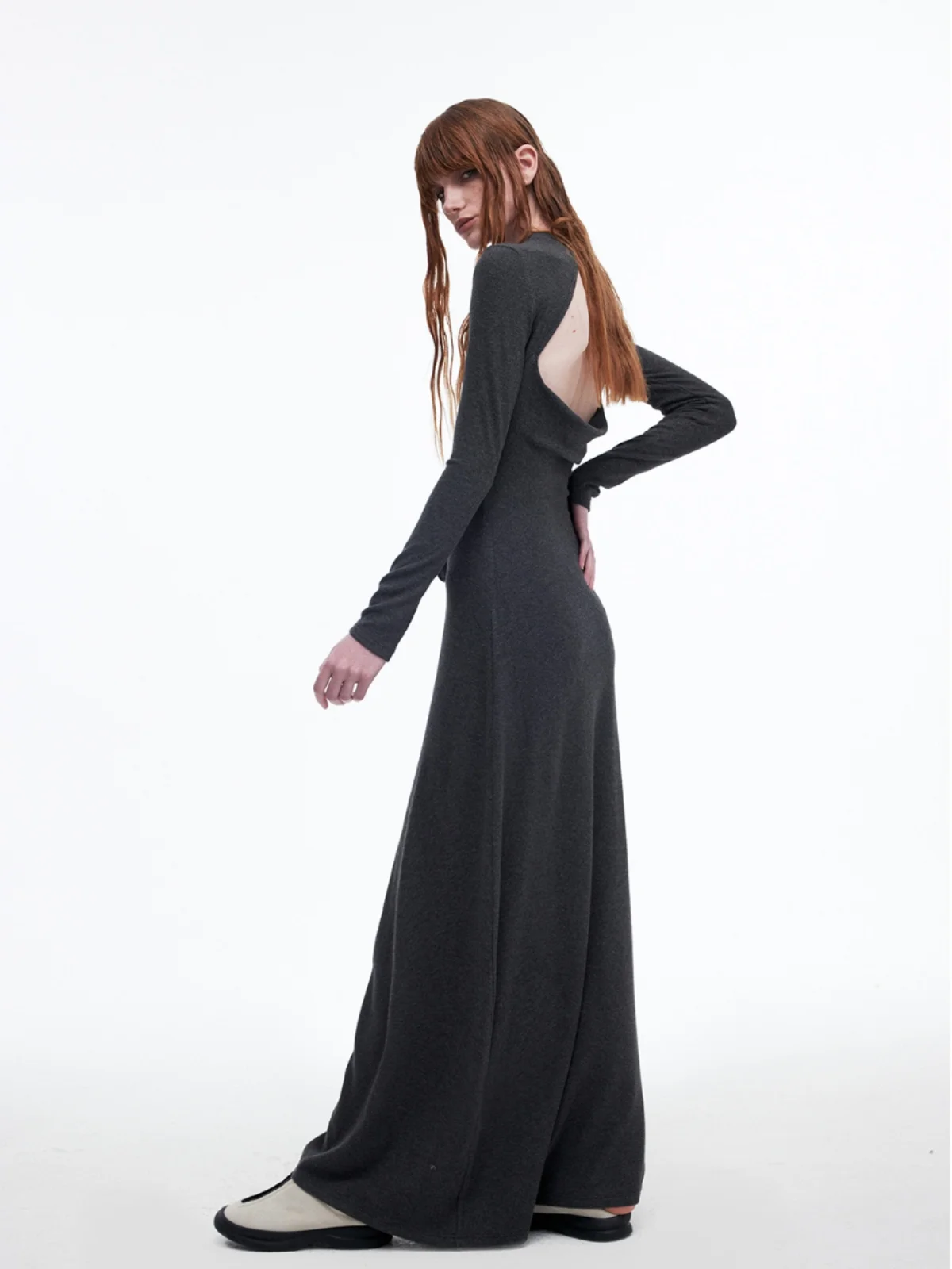 [В наличии] Donotdisturb оригинальный дизайн поясная сумка с открытой спиной длинное