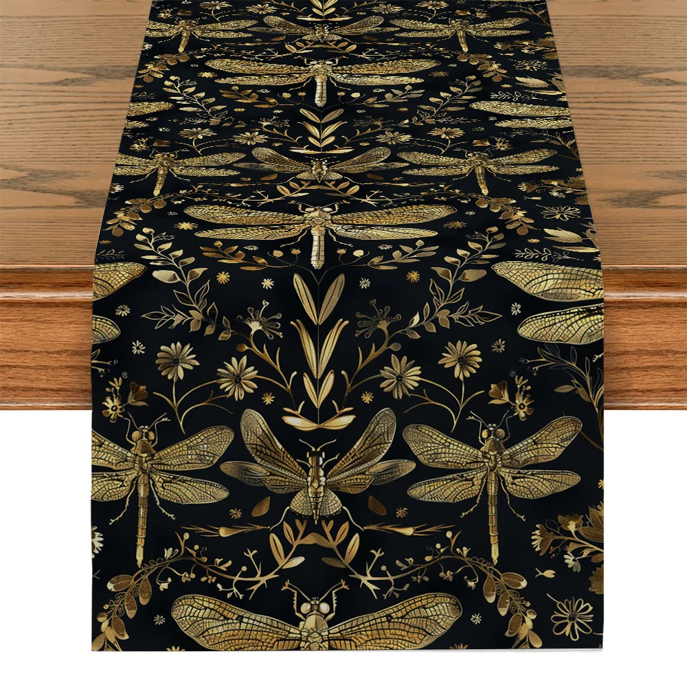 

Скатерть-дорожка William Morris Flowers Dragonfly из полиэстера