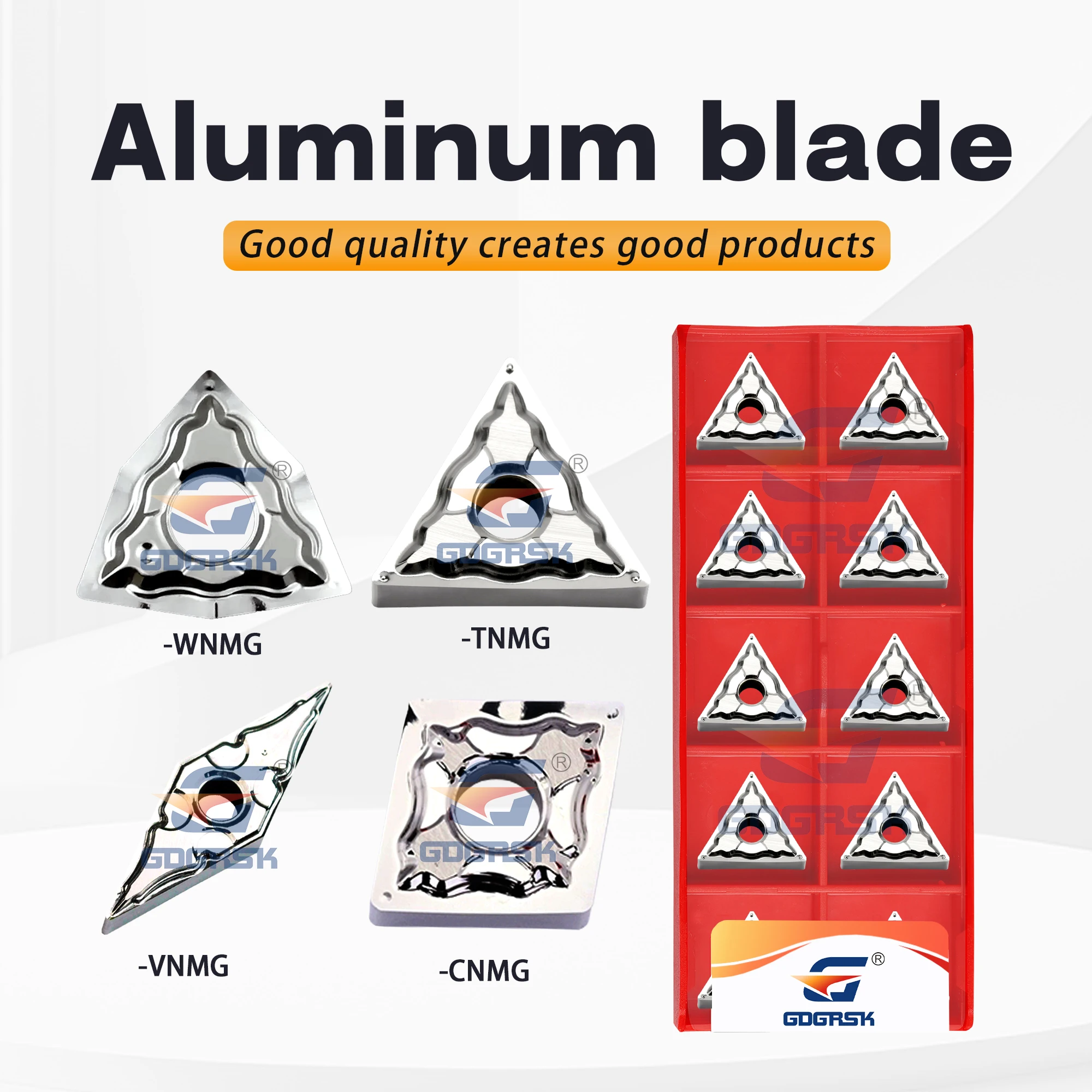 

10 шт. WNMG/CNMG/VNMG/TNMG-080404/080408/120404/120404/120408/160408/160404-HA токарный станок с ЧПУ, алюминиевый режущий инструмент, внешний круглый Bla