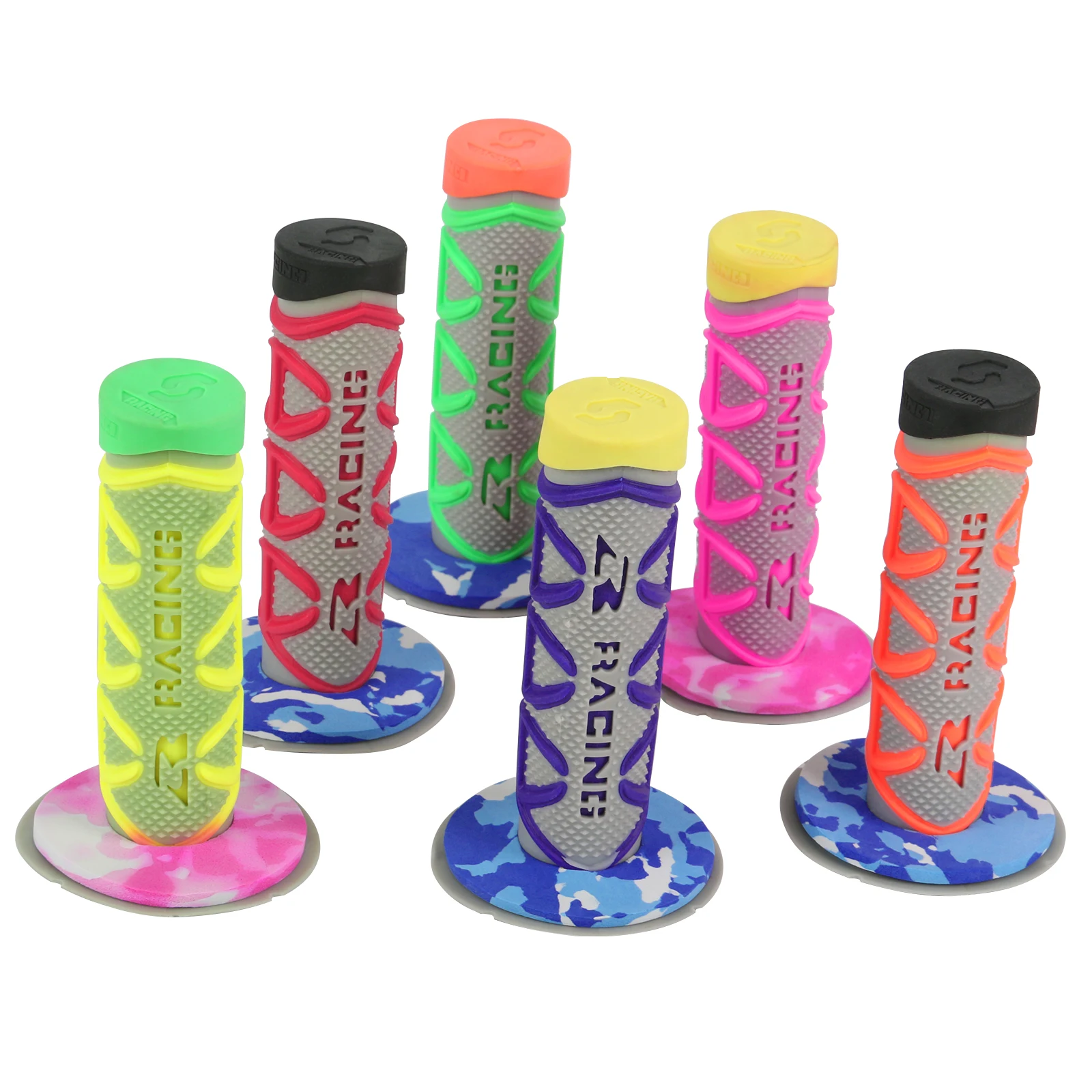 

Универсальные резиновые ручки для мотоциклов, 119 мм, случайный цвет