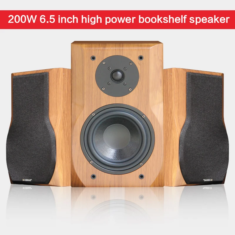 

6,5 дюймовый 200 Вт Пассивный высокомощный динамик HIFI динамик двухсторонний динамик F30 Сделай Сам лихорадка Книжная полка аудио домашний кино...