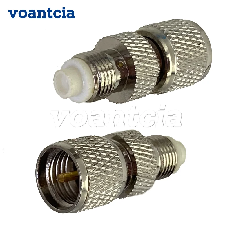 

10pcs Connector Adapter Mini UHF Male Plug to FME Female Jack RF Coaxial Converter Wire Terminals 50ohm Wire Terminal New