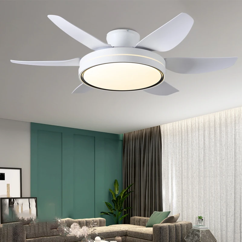 Вентилятор AOSONG в скандинавском стиле семейный потолочный вентилятор