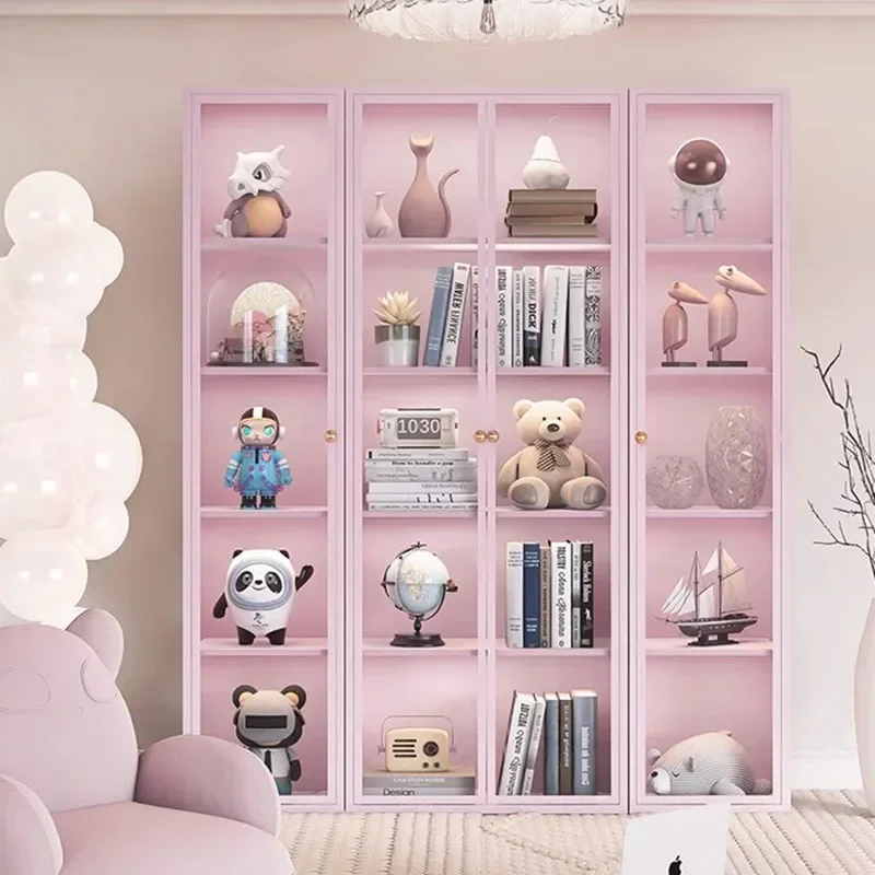 Книжные шкафы для спальни Скандинавская мебель гостиной современные книжные