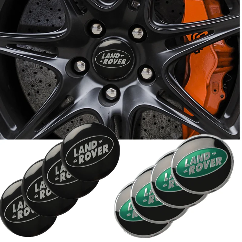 4 шт. 56 мм, автомобильные диски, таблички с центральной крышкой, наклейки для Land Rover Range Rover Sport Evoque Discovery 3 4 5 Freelander