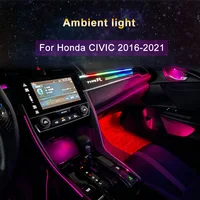 Car ambient light For Honda CIVIC 2016-2021 Interior Door Handle Multicolor co-driver light Atmosphere lamp