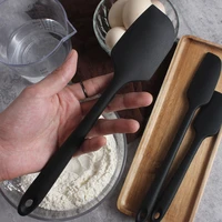 kitchen pastry blender silicone cream baking spatula non stick chocolate butter mixer heat resistant barbecue cooking oil brush