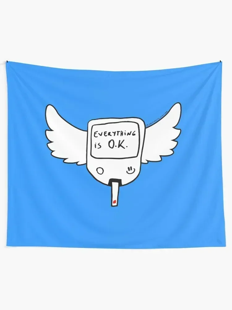 Диабет Тип 1: Все – О.К. Гобелен с крыльями диабета настенные покрытия на стену