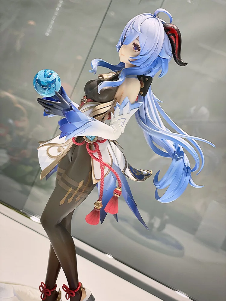 22cm Ganyu Genshin Impact Anime Figure Plenilune Gaze Action Keqing/Paimon/Klee Figurine Collection Model Doll Toys |