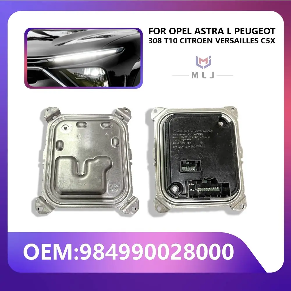 Фото Блок управления DRL (балласт) OE 984990028000 для Opel Astra L, Peugeot 308 T10, Citroen Versailles C5X, запасные части №1