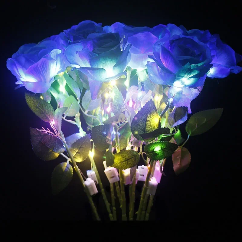 

Светящиеся розы XR Partyday, набор из 10 штук