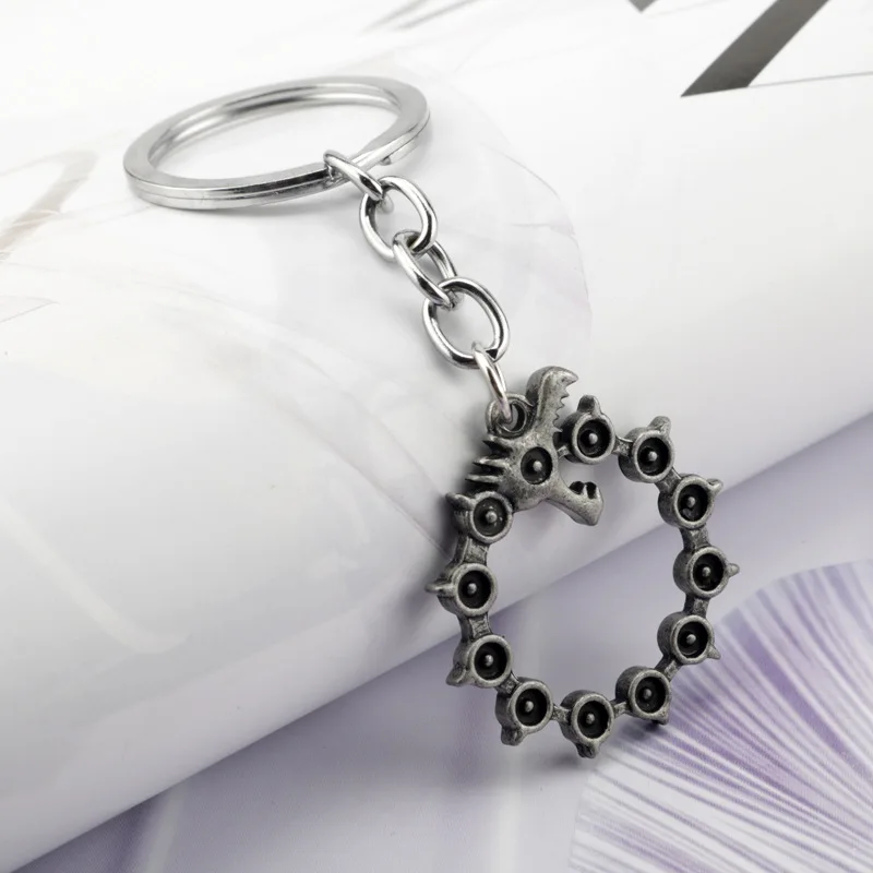 Meliodas аниме аксессуары татуировки укус хвоста дракон подвески ожерелья брелки