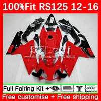 black red injection body for aprilia rsv125 r rs 125 rs4 rs125 12 13 14 15 16 rs 125 2012 2013 2014 2015 2016 fairing 14lq 131