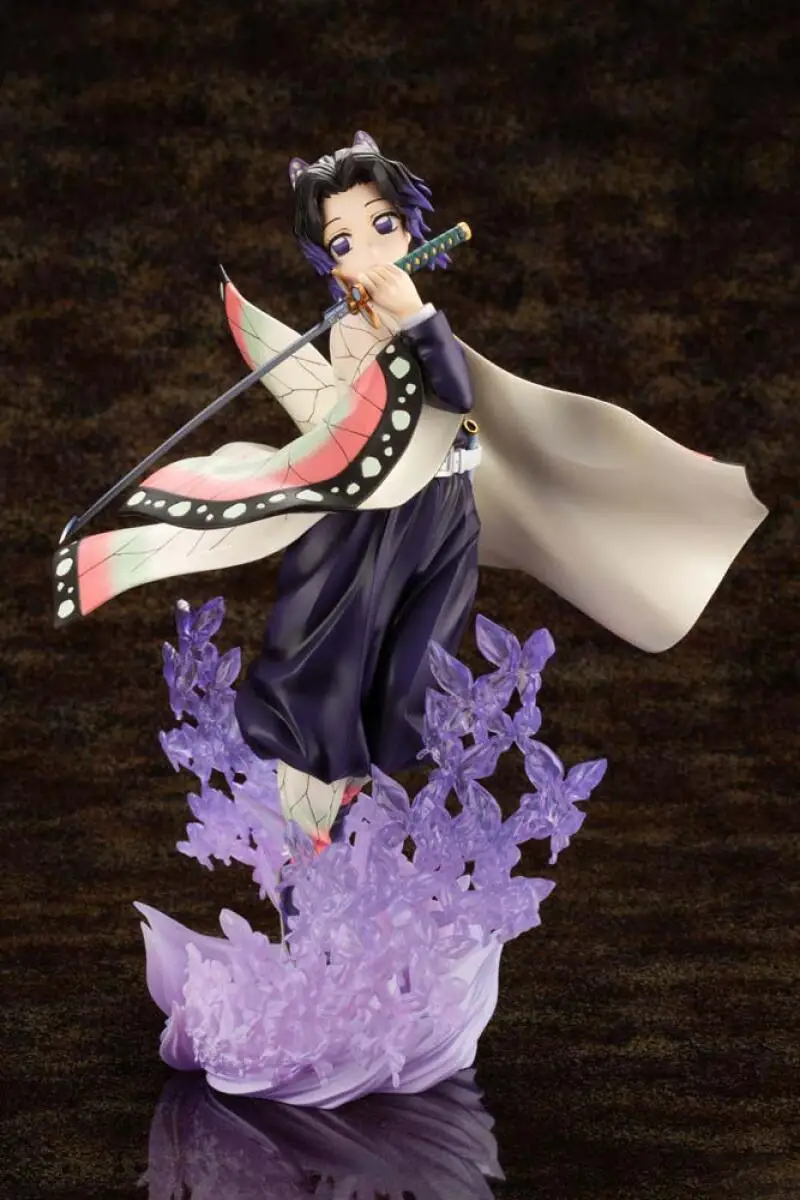 Фото Оригинальная коллекционная фигурка Kotobukiya Artfx J Demon Slayer: Kimetsu No Yaiba Шинобу Кочо (Анетт) из аниме №3