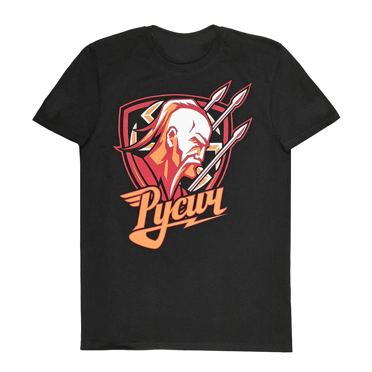 Svyatoslav I Grand Duke of Kiev Prince Novgorod футболка из 100% хлопка с круглым вырезом летняя