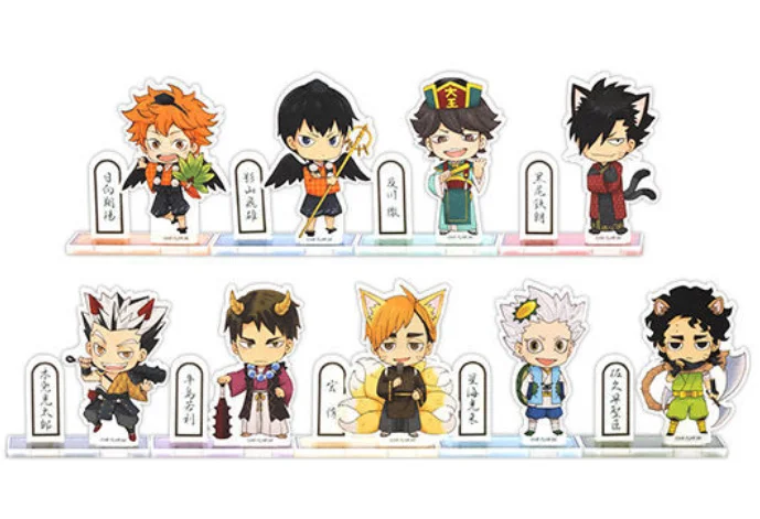 

Аниме Haikyuu! Серия животных, акриловая фигурка, стенд, дисплей, косплей-модель Hinata Shoyo Tobio Kageyama Kozume Kenma Kuroo Tetsurou