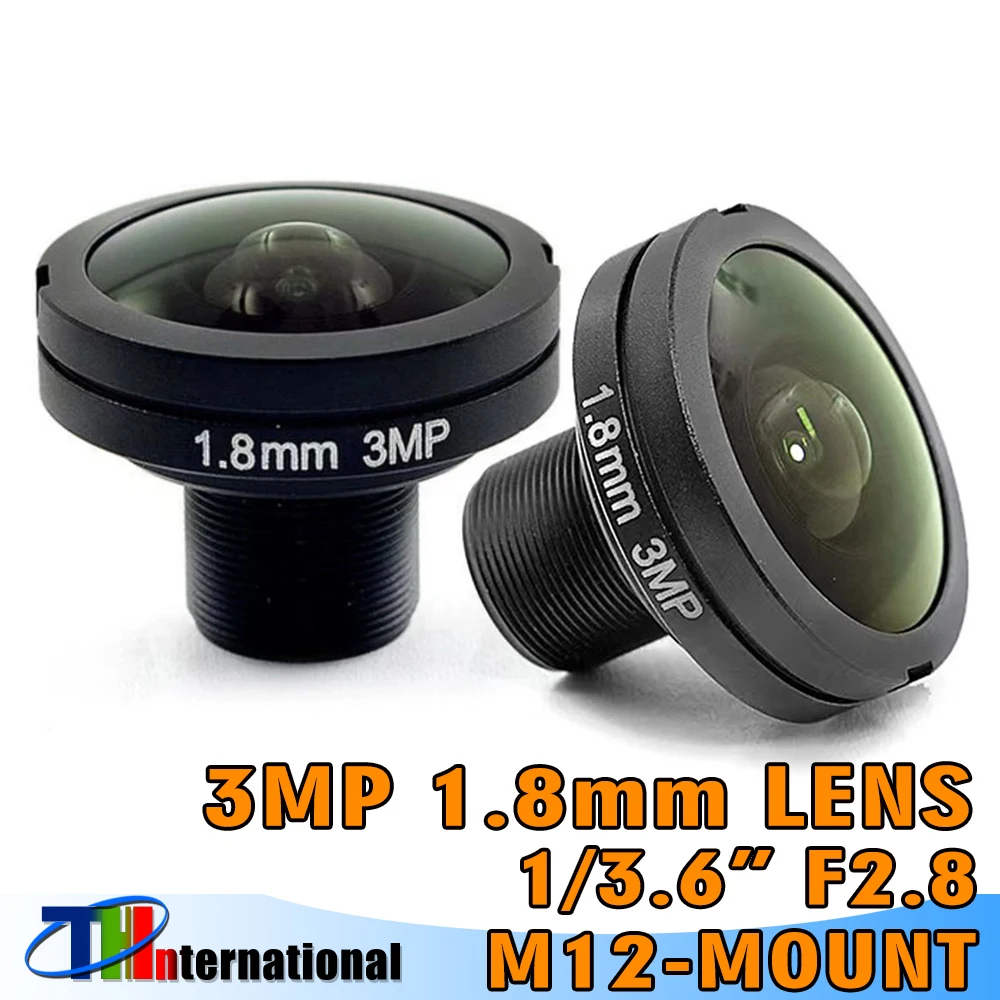 Объектив рыбий глаз 3 МП 1 8 мм 1/3 6 дюйма 1/2 7 модуль ИК-камеры видеонаблюдения