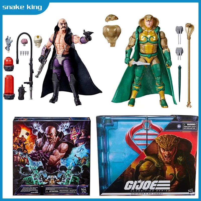 G.I. Joe Gi Cobra King 043 Dr. Mindbender Master Crocodile Snake Sergeant Action Figure Model Toy Collection Hobby Gift Marvel