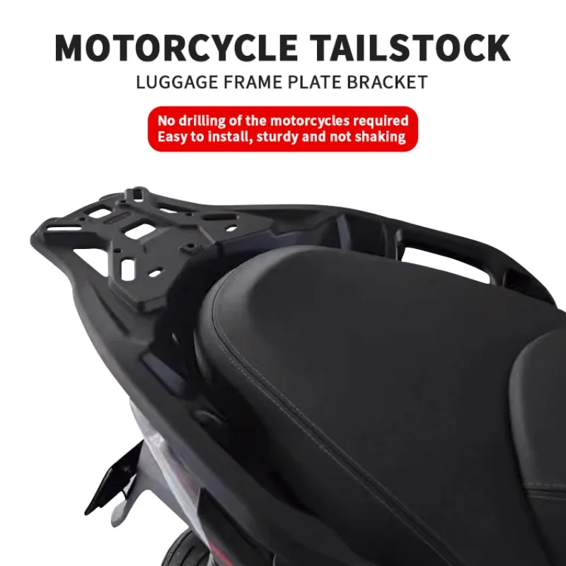 Фото Задняя багажная стойка для мотоцикла для BMW C400 GT/C400X, аксессуары для мотоциклов специально для VOGE SR4 MAX 350, поддержка коробки для хранения №3