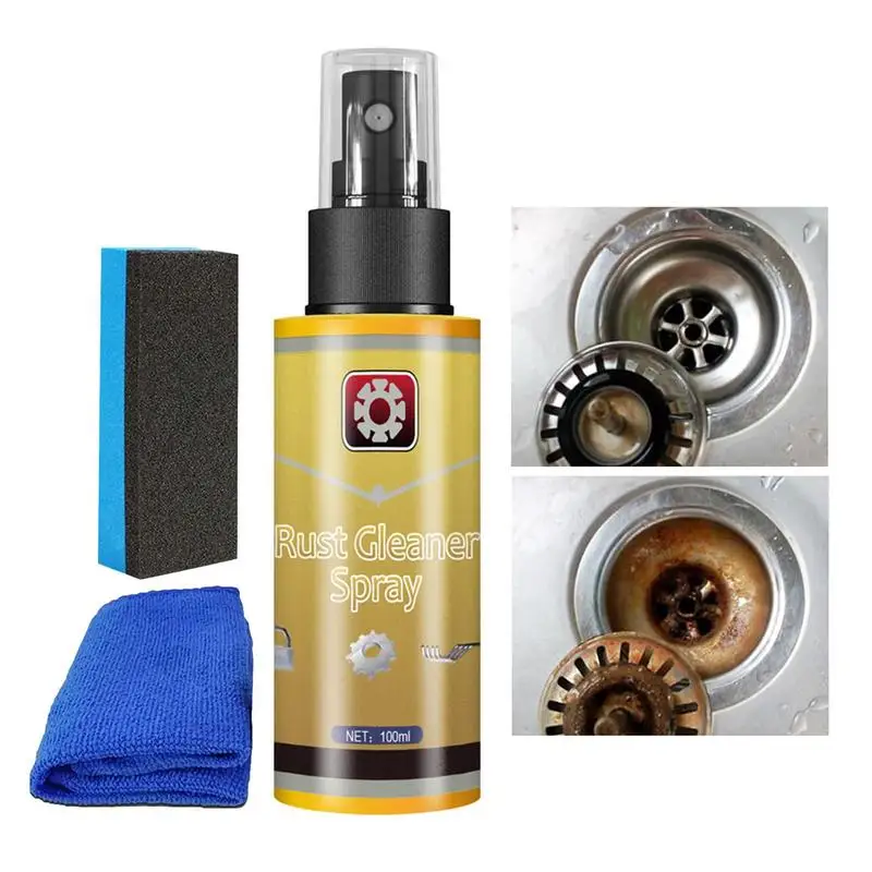 

Средство для удаления ржавчины, бытовой спрей для удаления ржавчины, длительное безопасное и глубокое очищение, мгновенное Удаление ржавчины