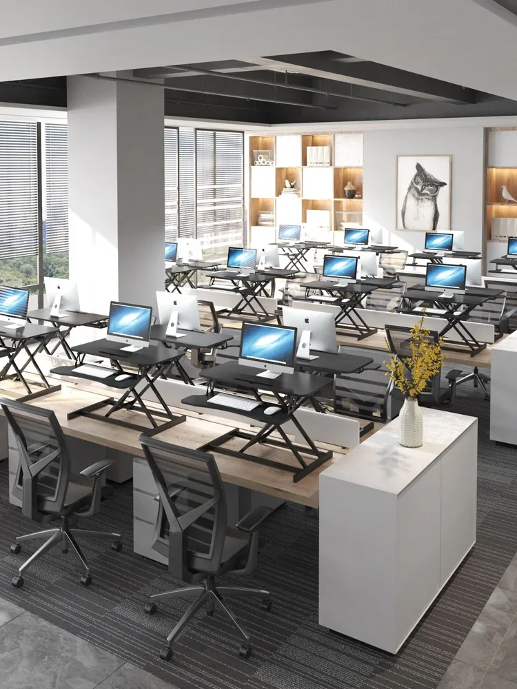 Стоячий офисный стол складной и регулируемый рабочий кронштейн для увеличения