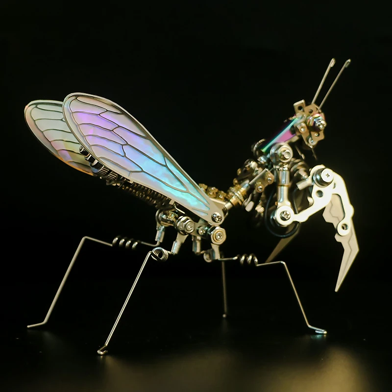 Металлическая сборная модель оса скорпиона богомола молитвы насекомых игрушка