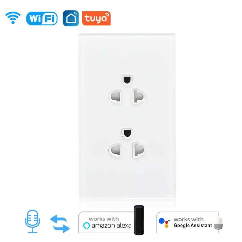 

NEW2023 Wifi Smart Plug,Smart Home US LED Strip Remote Control Energy Monitor Smart Life App Homekit,Via Alexa Home