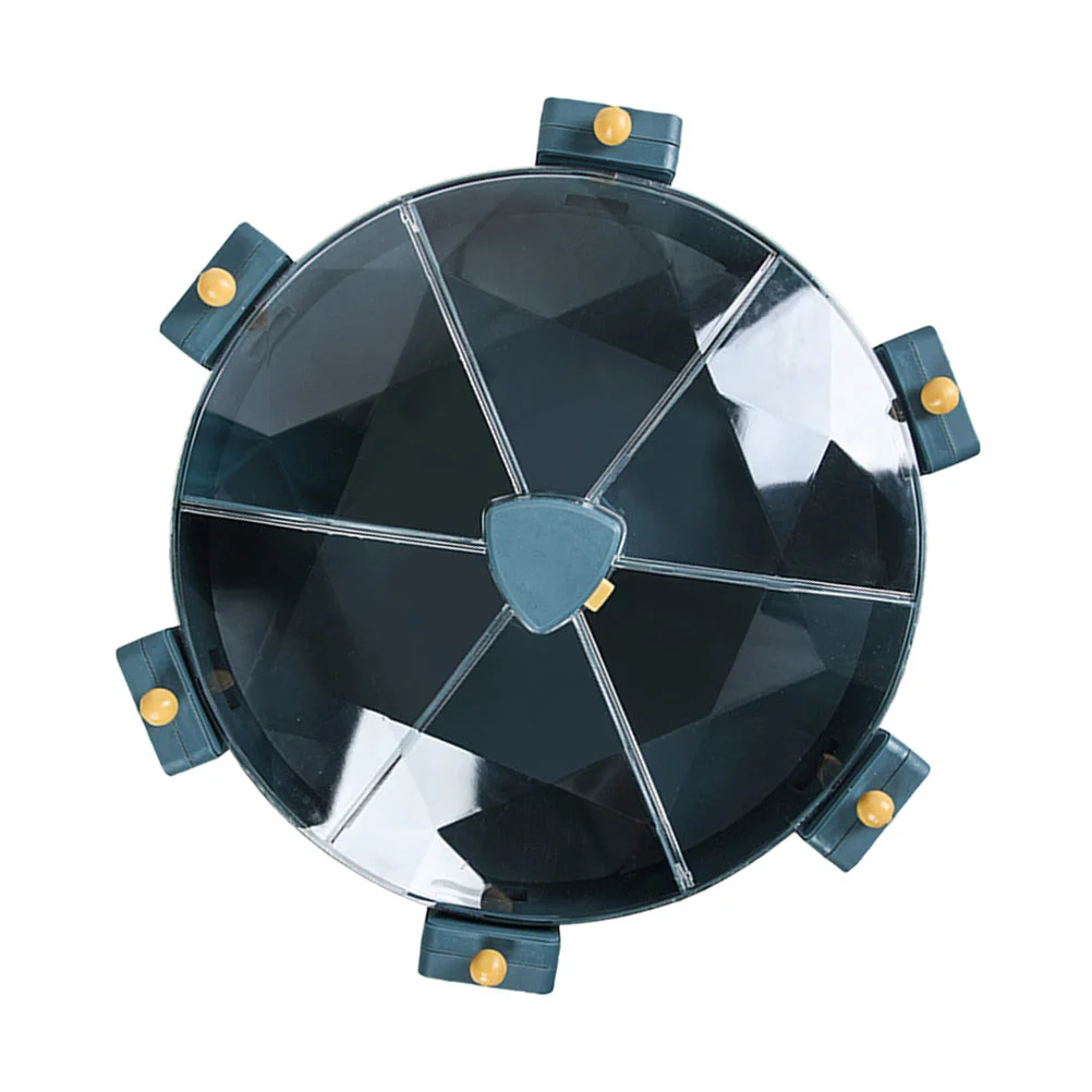 

1Pc Cereal Storage Box Rotary Rice Case Rice Container Wall-mounted Grain Box for Kitchen Wall Storage