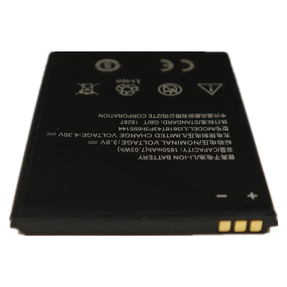 Новейший Li3818T43P3h 695144 Аккумулятор 1850 мАч для ZTE V830w Kis 3 Max/Blade G Lux аккумуляторы