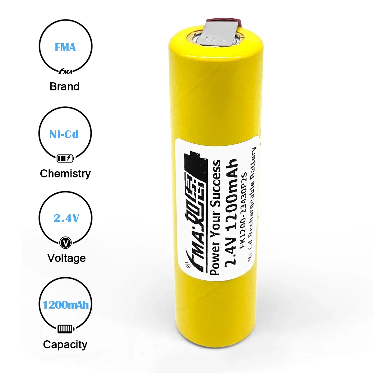 Аккумулятор для электробритвы Colgate A1500 GP75AAH2A1H 2 4 В 500-1800 мАч