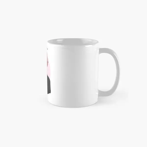 

Mic Drop V Sippin Tea Classic Mug Picture Gifts Handle Round Cup Drinkware Coffee Image Tea Photo Design Simple Printed