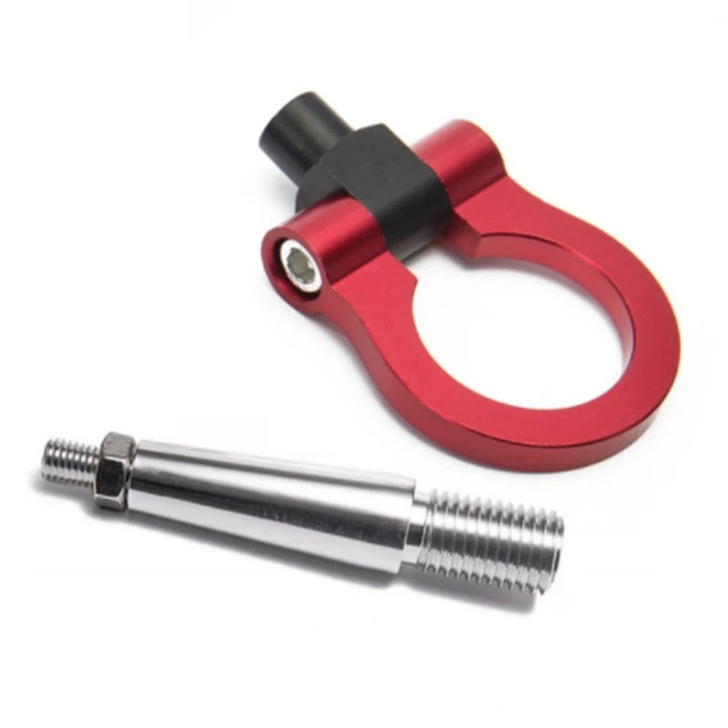 

Screw-on Folding Ring Screw on Front Rear Bumper Tow Hook for Nissan 350Z 370Z GTR Circular TraileRing Car