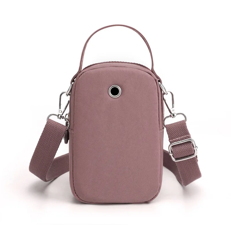 Fashion Crossbody Small Bag New Mini Handbag Casual Mobile Bag Outdoor Sports Versatile Nylon Zero Wallet