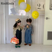 rinikinda 2022 autumn clothes set for baby boys girls cotton casual shirts overalls 2pcs kids outfits suits children set