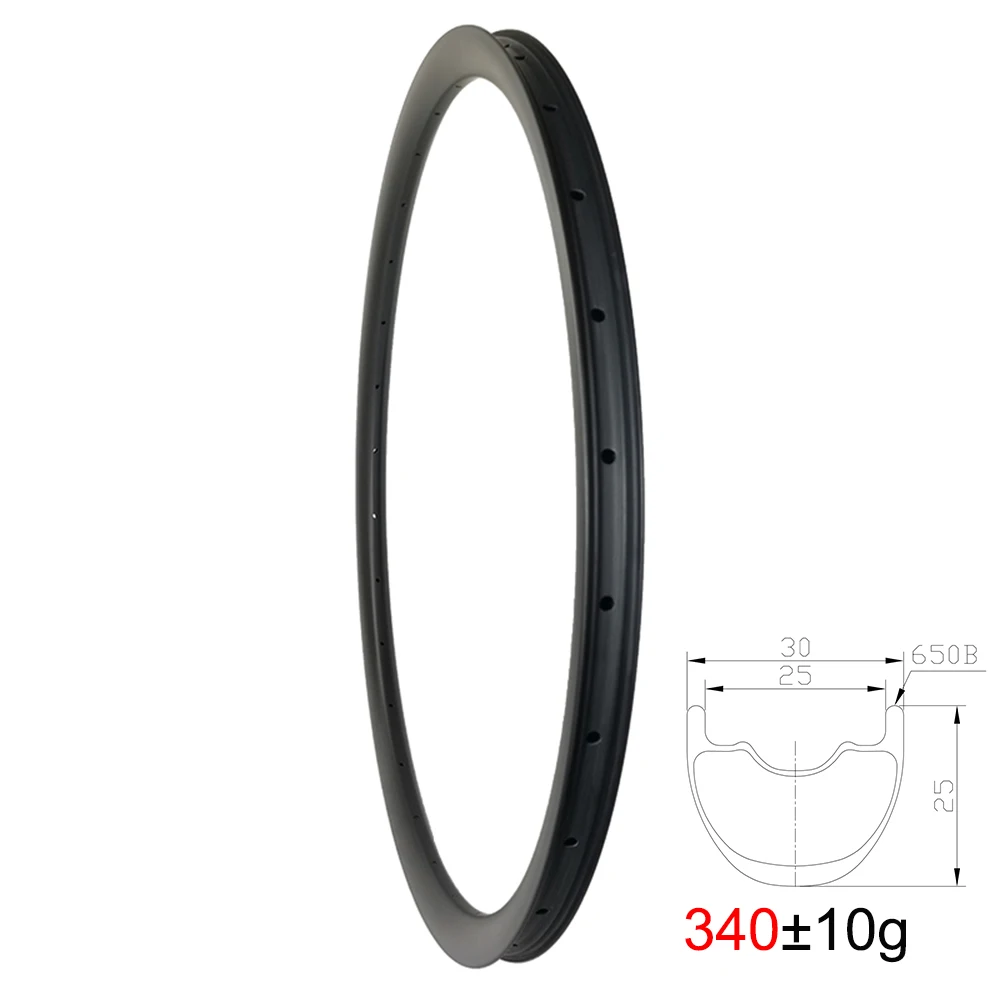 LIENGU 340g 30 мм углерод XC MTB 27 5 бескамерный горный велосипед 650B кольцо для