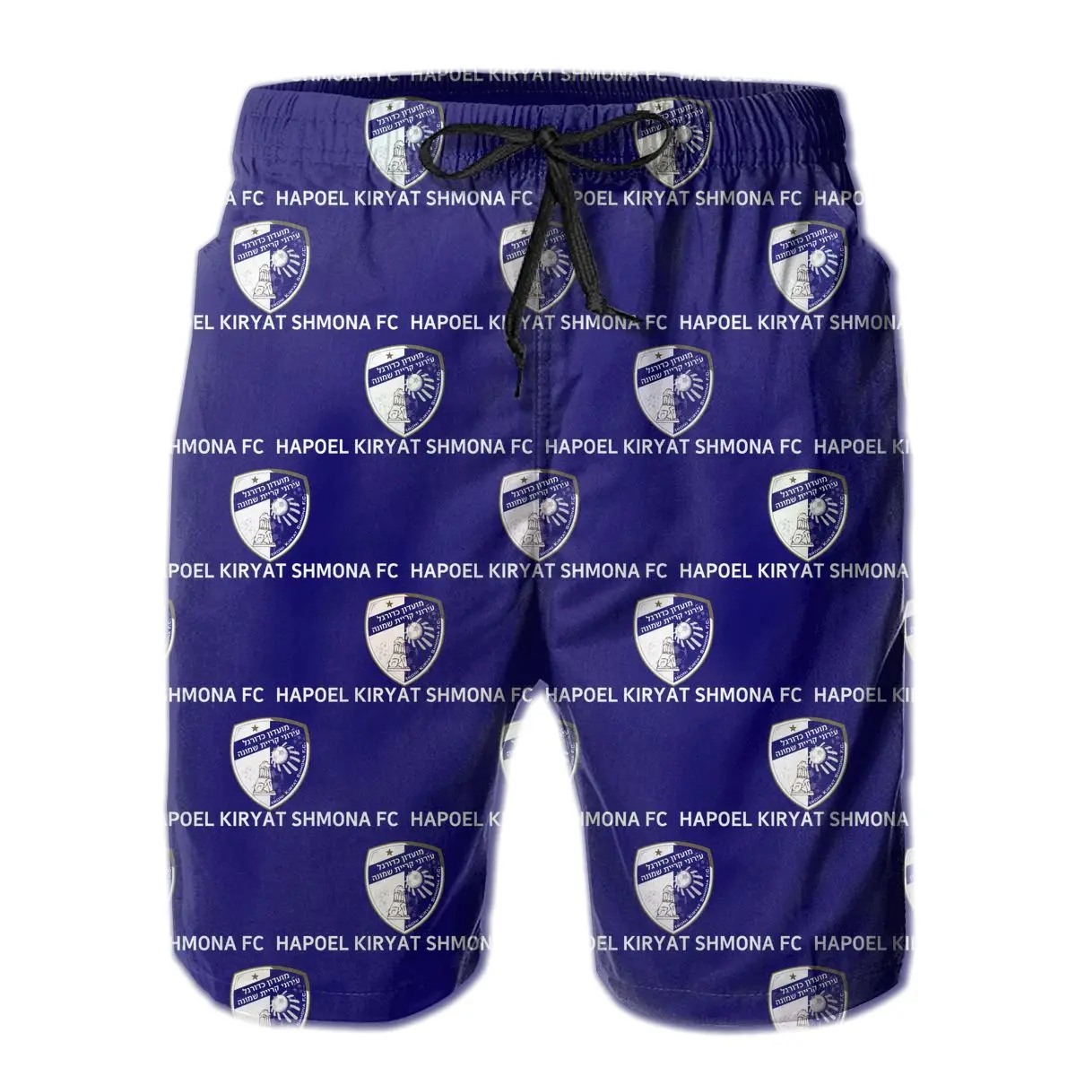 

Israel Hapoel Kiryat Shmona FC Beach Shorts Swim Shorts Casual Shorts Casual Classic Fit with Mesh Lining