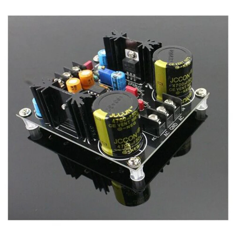 

Finished Board LM317/LM337 Servo Rectifier Filter Power Board AC to DC