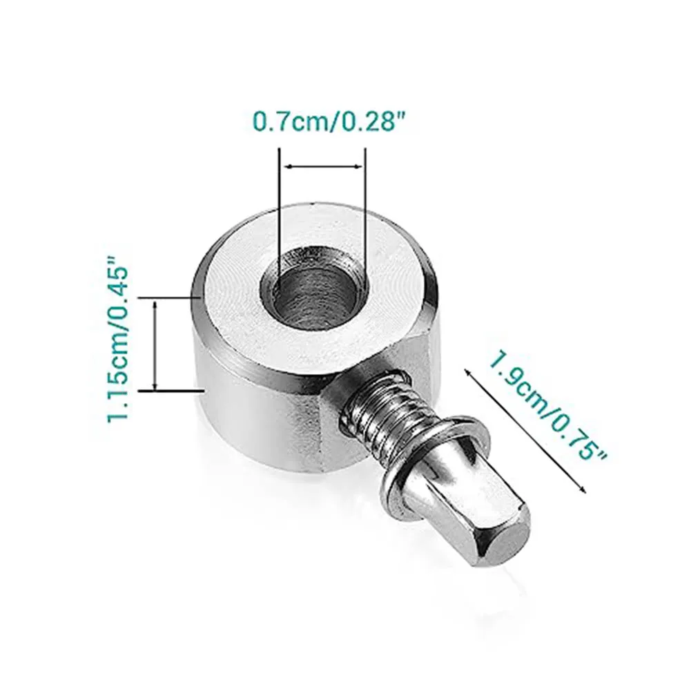 2 шт. педальный молоток противовес монтируемый барабан детали педали музыкальные