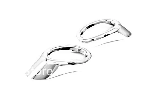 Стайлинг автомобиля хромированный передний противотуманный фонарь для Honda USDM Civic