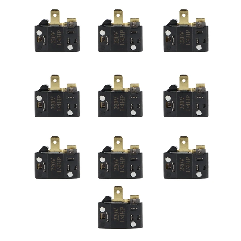 

Refrigerator Thermal Overload Protector 1/4 HP, Replacement Part For Car Refrigerator,Portable Freezer,Wine Cooler