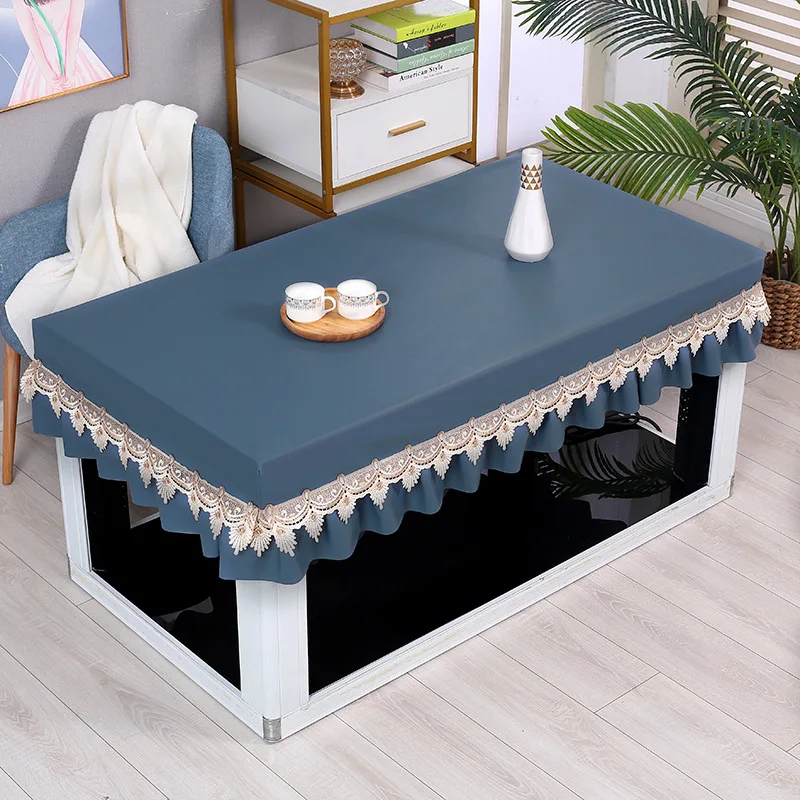 

Disposable table cloth leather cover furnace table mat rectangular waterproof and camellia tea table a few table cloth_DAN98