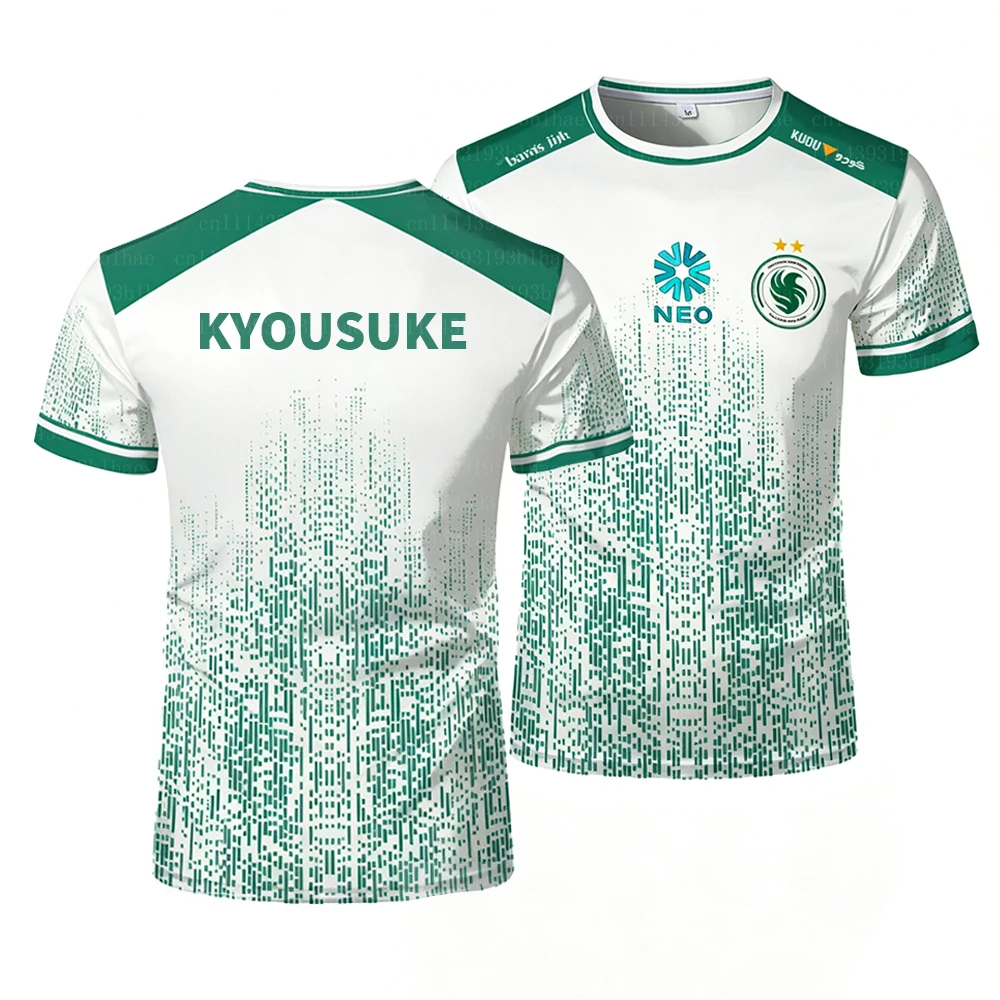 Фото Футболки для тренировок команды Two Star Series Team Falcons CS2 Esports NIKO M0NESY Kyousuke, мужские футболки с круглым вырезом, одежда на заказ №4