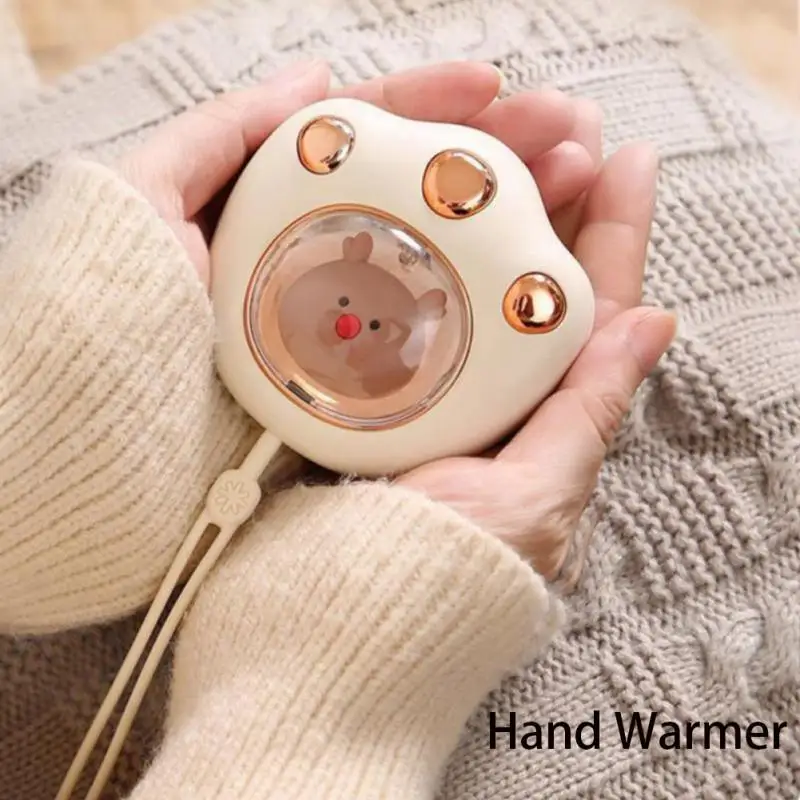 

Cute Cat Paw Hand Warmer Winter Portable Mini Hand Warmer Heating Pad Usb Rechargeable Pocket Heater Warmer Indoor & Outdoor