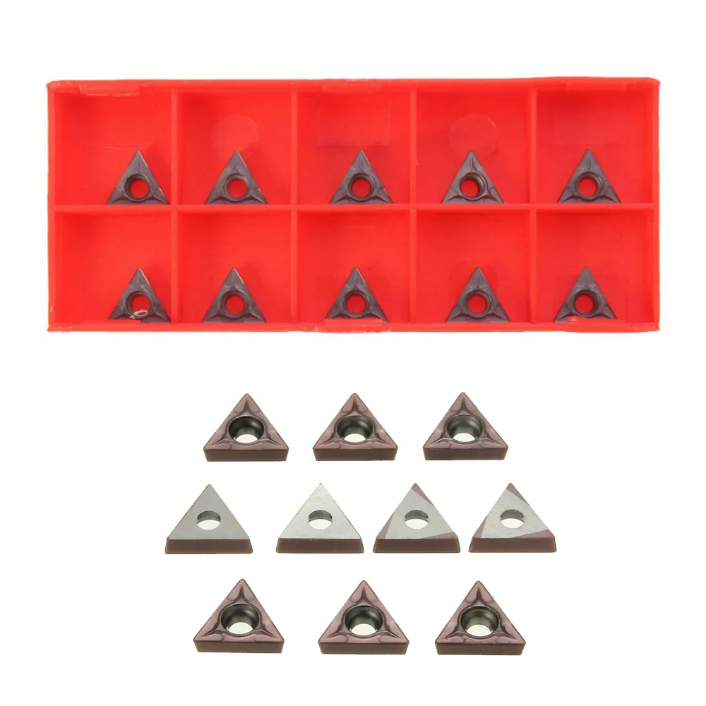 

HIGH QUALITY10*Inserts TCMT 731 Carbide Inserts C6 Grade 1/4&5/16 Lathe Turning Cutting Steel Tools Durable And Practical To Use