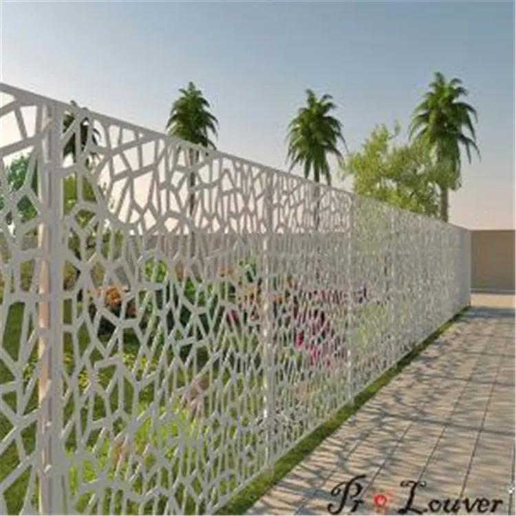 

Privacy Screen cheap laser cut aluminum decorative fencing screen wall and door