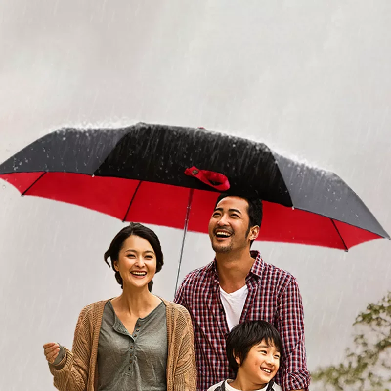 

104cm Ten Bones Fully Automatic Sunny Umbrella 3 Folding Sunny and Rainy Umbrella Advertising Umbrella/Gift Umbrella