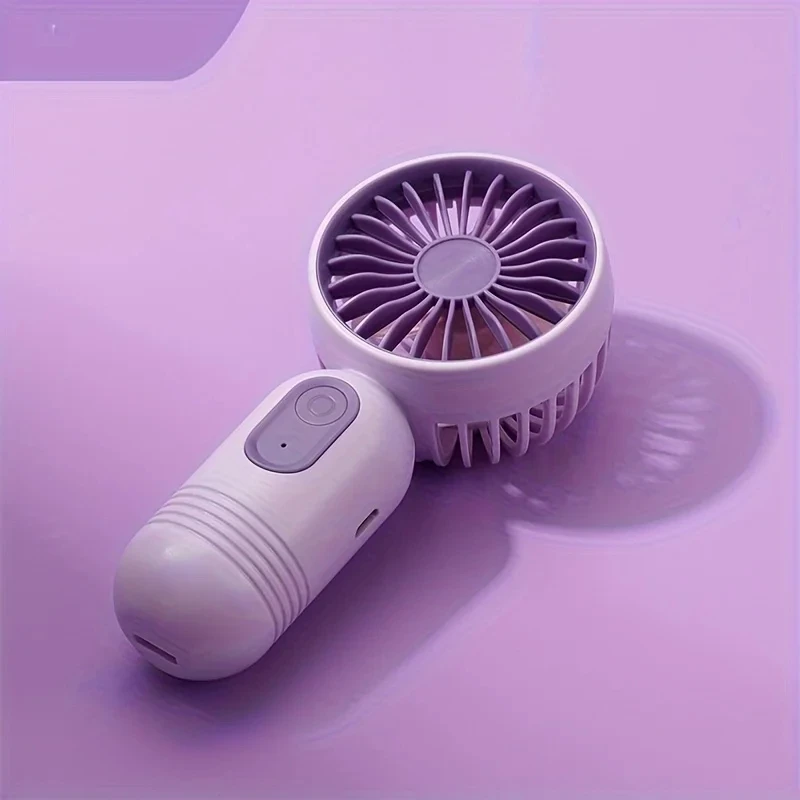 Портативный маленький вентилятор с Usb-зарядкой прохладный и удобный для