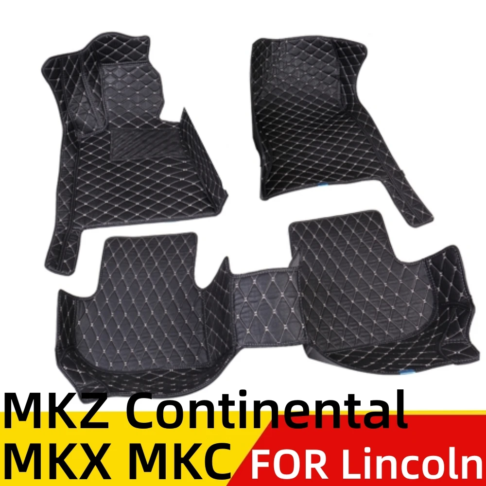 

Автомобильные коврики для Lincoln MKX, MKC, MKZ, Continental, водонепроницаемые, XPE, кожаные, под заказ, передние и задние напольные части, коврик