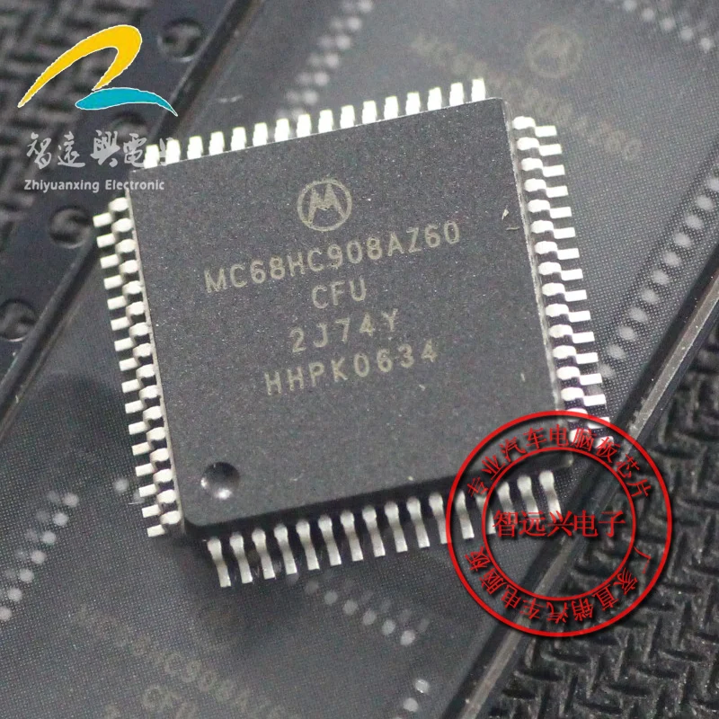 

Новинка, 5 шт. MC68HC908AZ60VFU 2J74Y